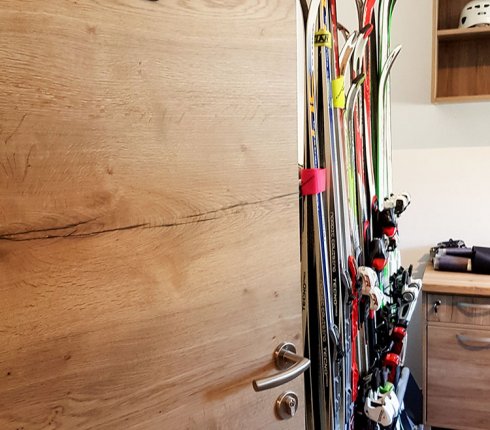 Ski Depot  und Skiserviceraum